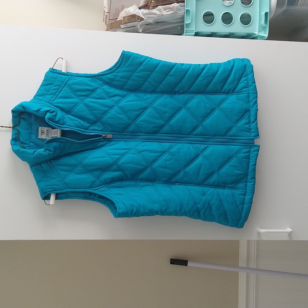 Izod Puffer Vest -  Peacock Blue